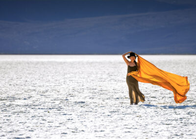 Girl with Sari | Death Valley, Ca
