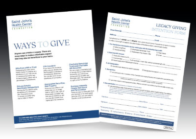 Legacy Giving Intention Form
