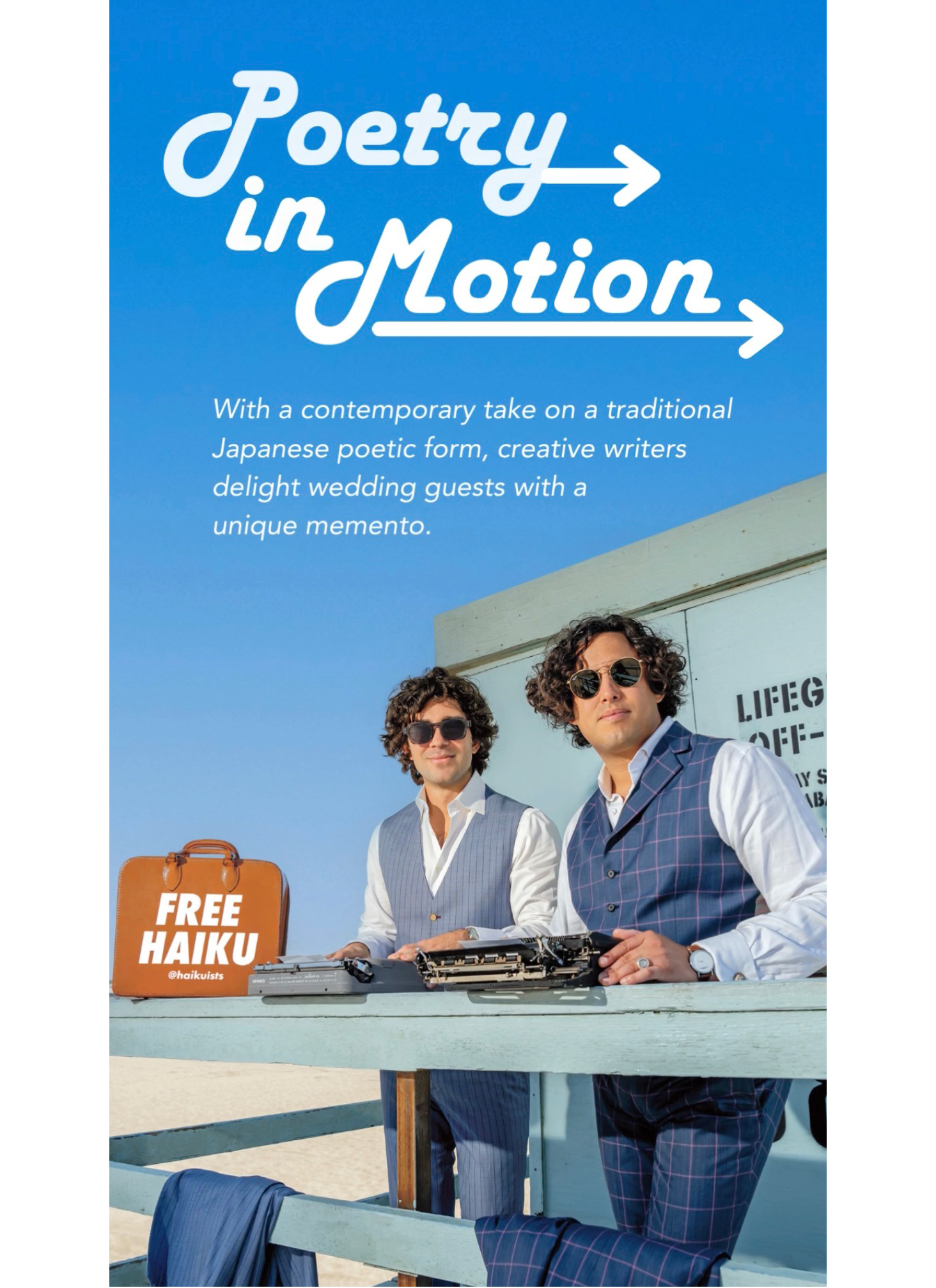 Southbay Haikuists Advertorial Instagram