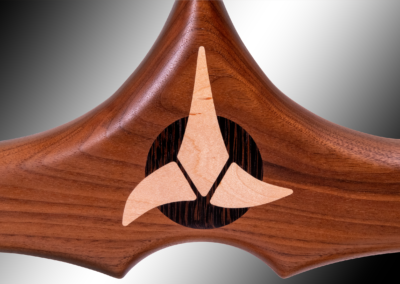 Sword of Kahless Detail | Walnut, Maple, & African Wenge